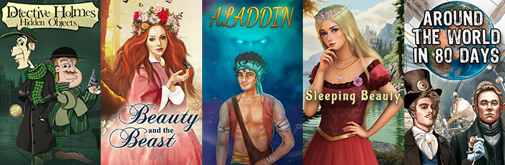 Hidden Objects: Favorite Stories Collection 5-in-1