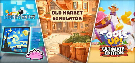 Gamersky Flash Sale 6 days! Old Market Simulator banner image