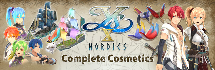 Ys X: Nordics - Complete Cosmetics