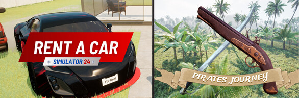 Rent A Car Simulator 24 with Pirates Journey Bundle