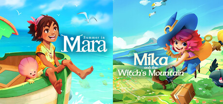 Summer in Mara + Mika and the Witch's Mountain banner