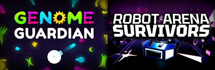🧬 Genome Guardian × Robot Arena Survivors ☄️
