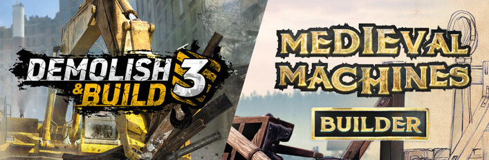 Demolish 3 and Medieval Machines