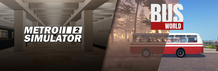 Bus World + Metro Simulator 2