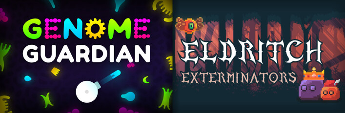 Roguelike Survivor Shooters: 🔬 Genome Guardian × Eldritch Exterminators 👑