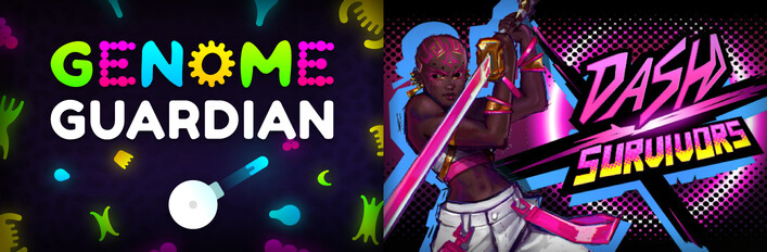 Horde Survival Roguelikes: Genome Guardian ➕ Dash x Survivors