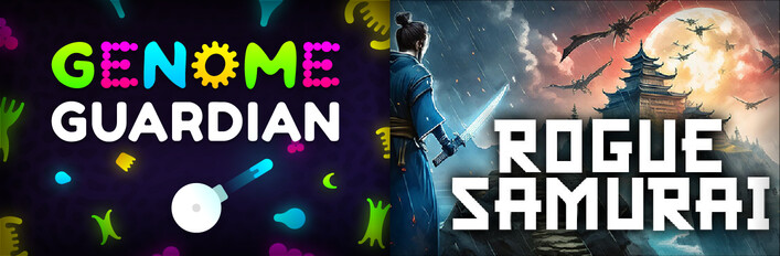 Horde Survival Roguelikes: 🧬 Genome Guardian × Rogue Samurai 👘