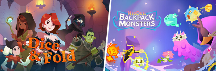 NEODUEL: Backpack Monsters & Dice and Fold