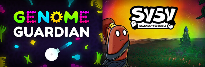 Bullet Heaven Survival Roguelites: 🧬 Genome Guardian × Sausage vs. Vegetable 🥦