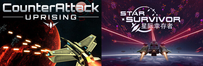 Survival Roguelites in Space - Star Survivor & CounterAttack: Uprising