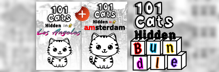101 Cats Hidden Bundle: Amsterdam + Los Angeles
