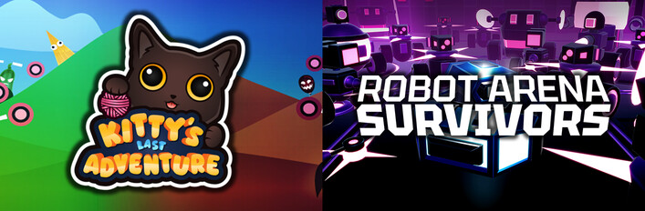 😻 Kitty's Last Adventure × Robot Arena Survivors 🤖