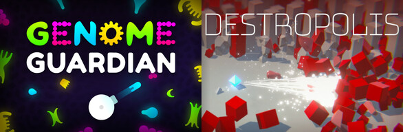 🧬 Genome Guardian × Destropolis 🔷: Roguelike Shooters