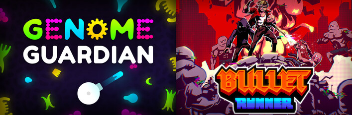 🧬 Genome Guardian × Bullet Runner 🔥: Bullet Hell Shooters