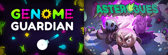  🧬 Genome Guardian × Asterogues 🎆: Roguelite Shooters