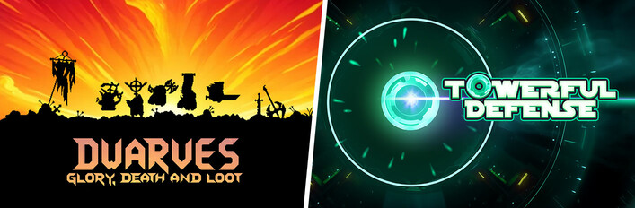 Dwarves: Glory, Death and Loot & Towerful Defense: A Rogue TD