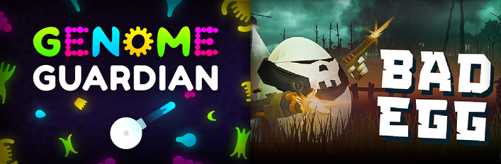 🧬 Genome Guardian × Bad Egg 🥚: Survival Roguelike Shooters