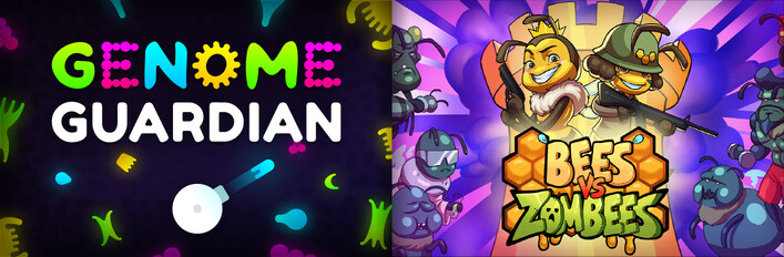  🧬 Genome Guardian × Bees vs Zombees 🐝: Defense Roguelikes