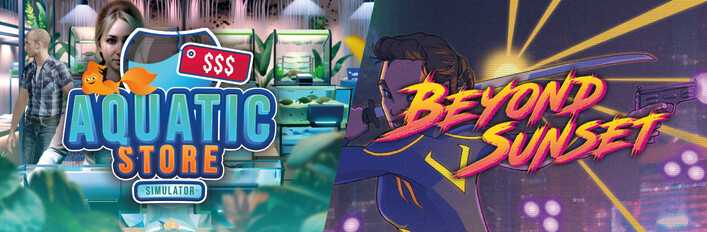 Beyond Sunset in Aquatic Store