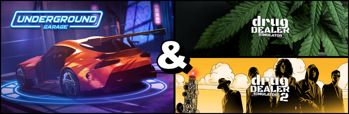 Underground Garage x Drug Dealer Simulator 1&2