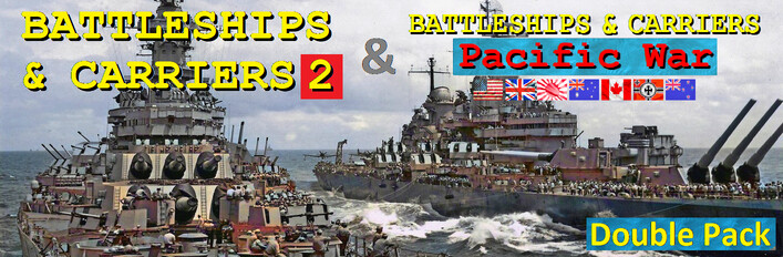 Double Pack 2: Battleships and Carriers 2 (1940-1945) + BC1 Pacific War Bundle