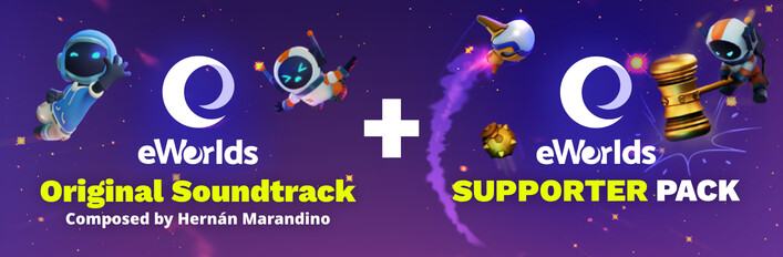 eWorlds Supporter Pack + Original Soundtrack