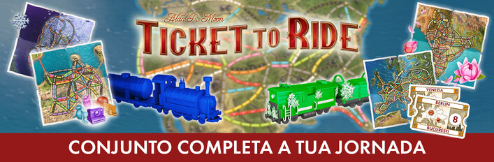 Ticket to Ride®: Completa a Tua Jornada