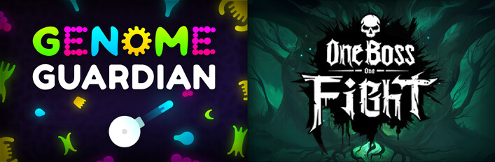 🧬 Genome Guardian × One Boss One Fight 💀: Roguelike Bullet Hell Shooters ( 48098 )