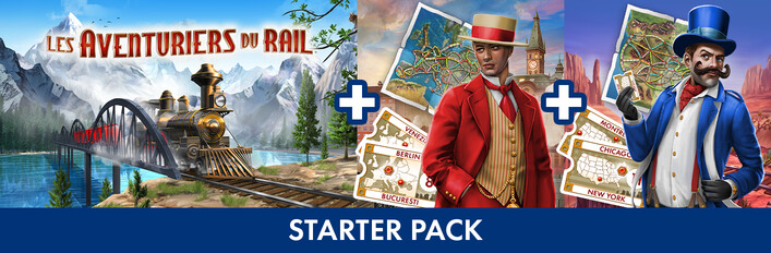 Les Aventuriers du Rail®: Pack de démarrage