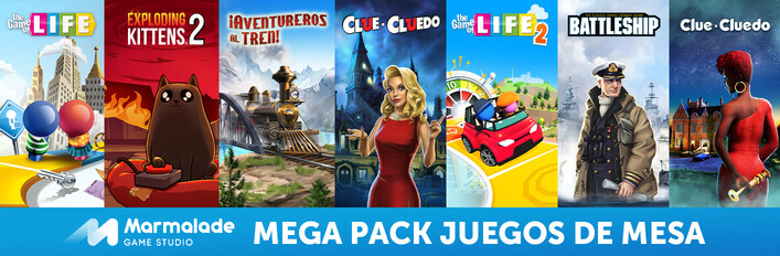 Mega Pack Juegos de Mesa