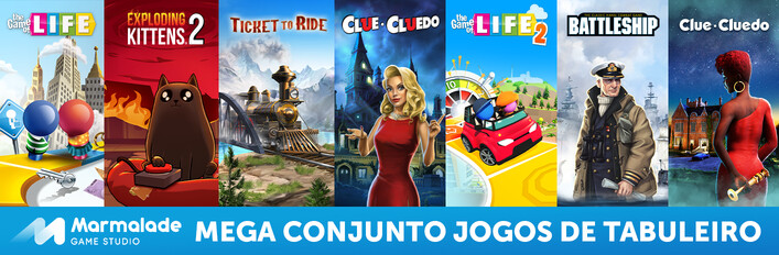 Mega Conjunto Jogos de Tabuleiro