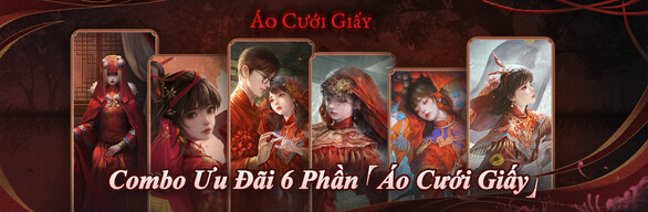 Combo Ưu Đãi 6 Phần Áo Cưới Giấy