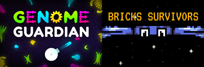🧬 Genome Guardian × Bricks Survivors 🧱: Arcade Roguelikes