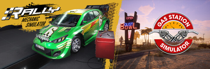 Rally Mechanic & Gas Station Simulator