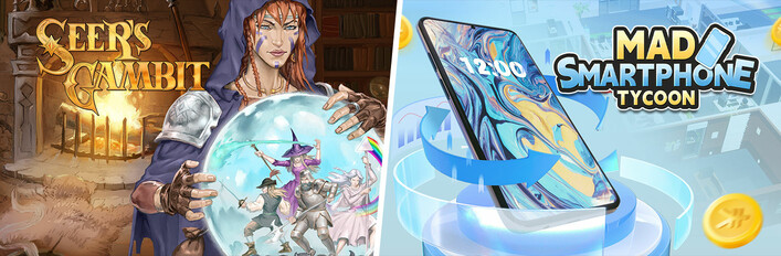 Seer's Gambit & Mad Smartphone Tycoon