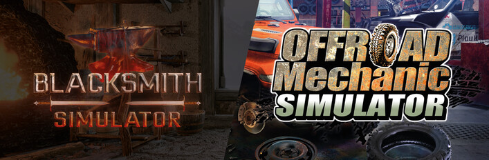 Offroad Mechanic and Blacksmith Simulators