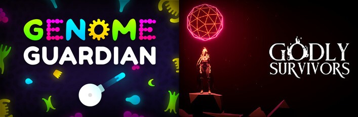 Genome Guardian × GODLY SURVIVORS: Survival Roguelikes