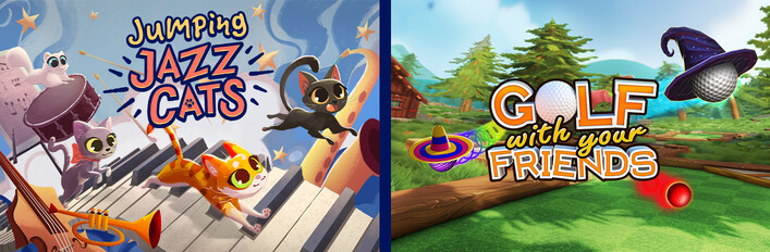 Jumping Jazz Cats x Golf With Your Friends
