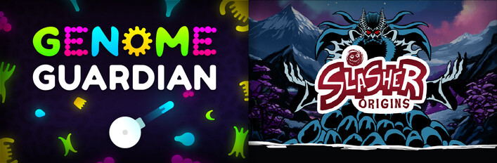  🧬 Genome Guardian × Slasher: Origins ⚔: roguelike survival
