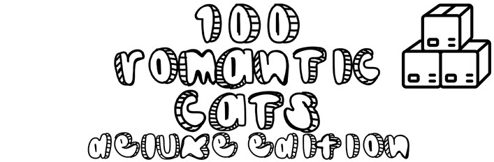 100 Romantic Cats Deluxe Edition