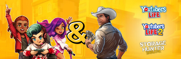 Youtubers Life 1&2 x Storage Hunter Simulator