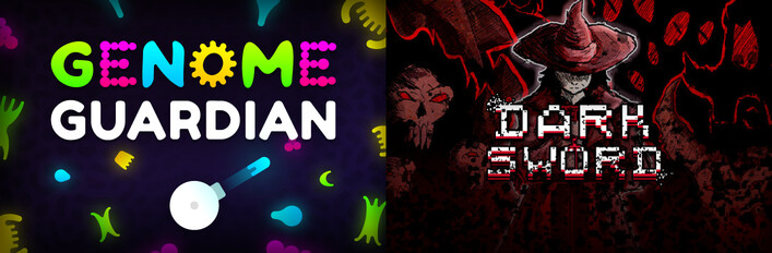 🧬 Genome Guardian × Dark Sword 🩸: Bullet Hell Roguelikes