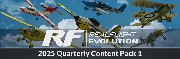 RealFlight Evolution - 2025 Quarterly Content Pack 1