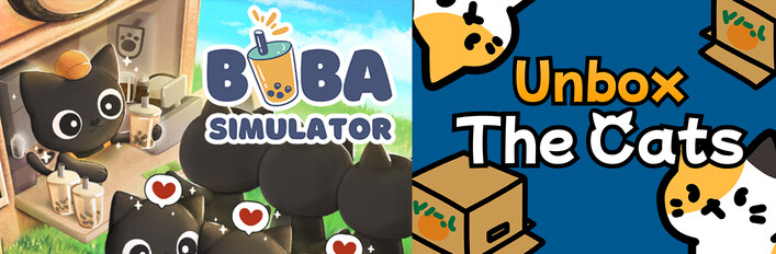 Boba Simulator + Unbox The Cats