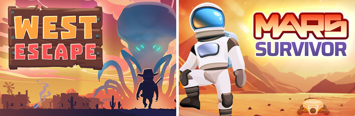 West Escape + Mars Survivor