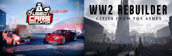 Used Cars Simulator and WW2 Rebuilder