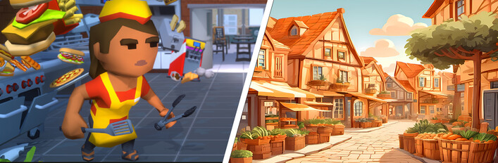 Old Market Simulator & Kitchen Wars