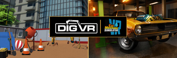 DIG VR x Car Mechanic Simulator VR Bundle