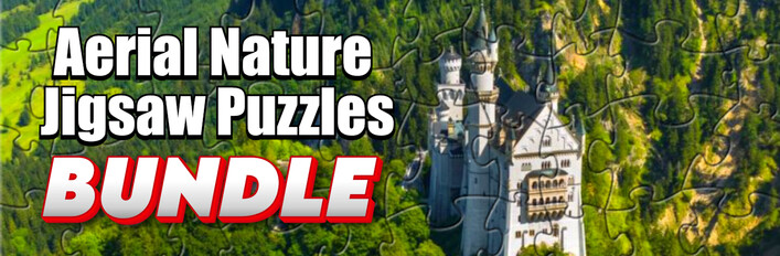 Aerial Nature Jigsaw Puzzles Bundle