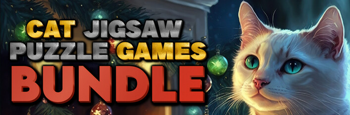 Cat Jigsaw Puzzle Game Bundle